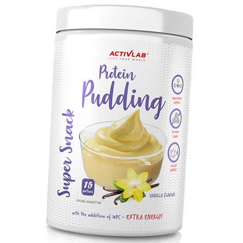 

Протеиновый Пудинг, Protein Pudding, Activlab 400г Ваниль (05108009)