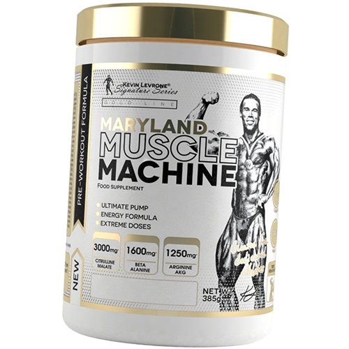 

Предтренировочный продукт для физически активных людей, Maryland Muscle Machine, Kevin Levrone 385г Манго (11056005)