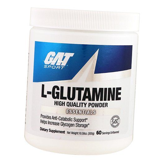 

Глютамин, L-Glutamine, GAT Sport 300г Без вкуса (32129001)