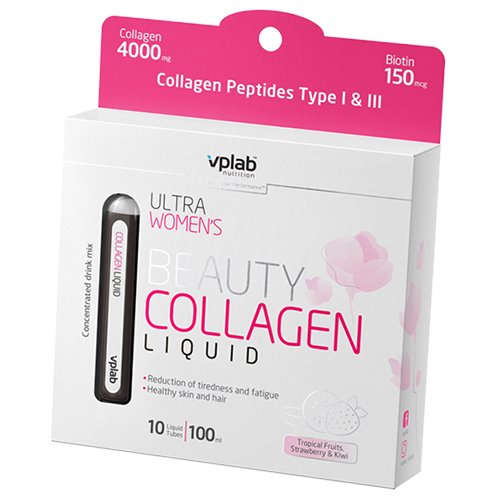 

Жидкий Коллаген для красоты, Beauty Liquid Collagen, VP laboratory 10x10мл (68099004)