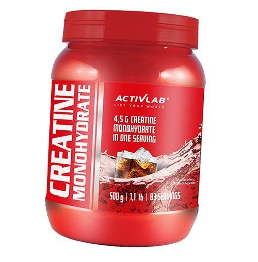 

Креатин Моногидрат, Creatine Monohydrate, Activlab 500г Кола (31108008)