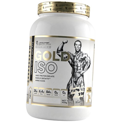 

Изолят Сывороточного Протеина, Gold ISO, Kevin Levrone 908г Клубника (29056008)