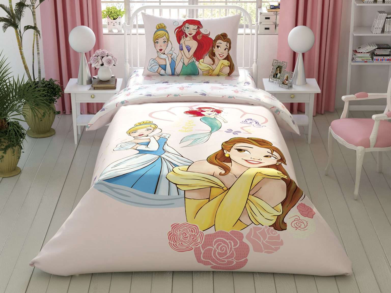

Комплект постельного белья Tac Disney DH Princess Girl Power подростковый