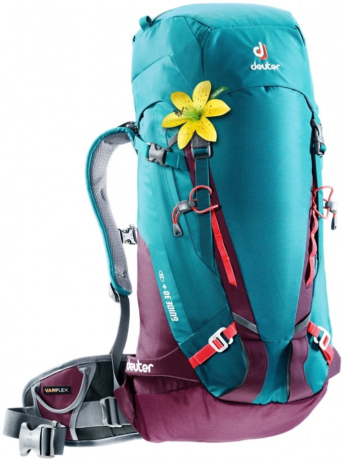 

Рюкзак Deuter Guide 30+ SL цвет 3518 petrol-blackberry / Размер 30 (3361017 3518)