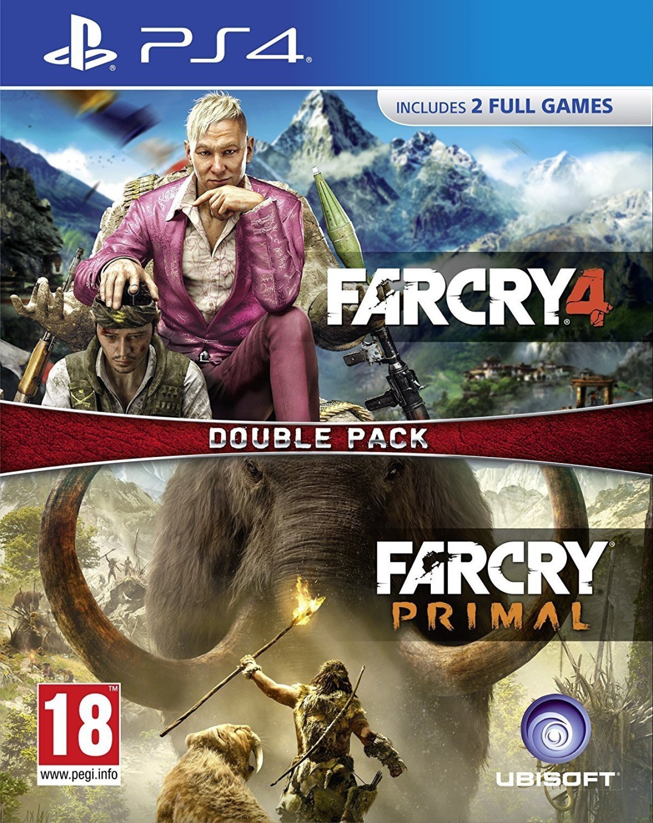 

Far Cry Primal + Far Cry 4 PS4 (русская версия)