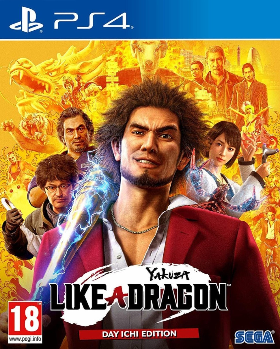 

Yakuza Like a Dragon Day Ichi Steelbook Edition PS4 (английская версия)