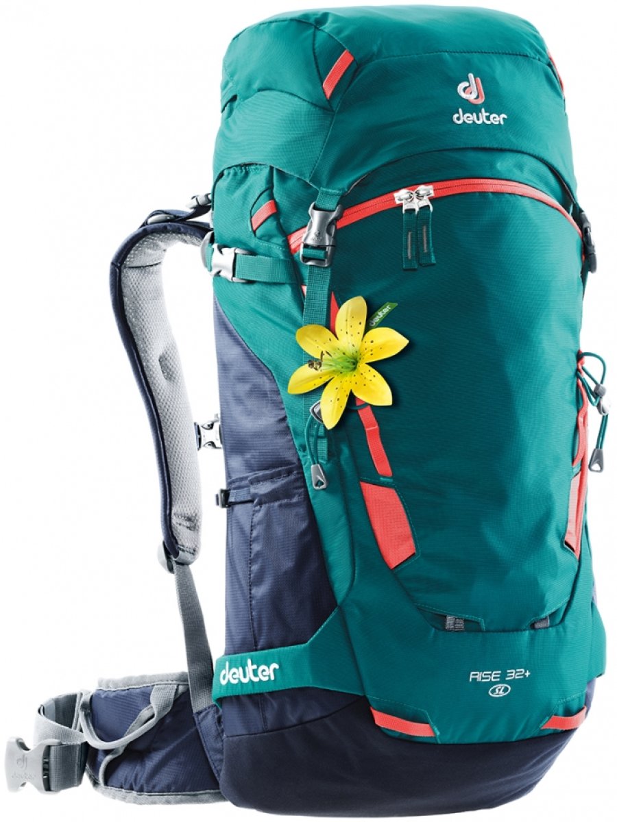 

Рюкзак Deuter Rise 32+ SL цвет 3385 petrol-navy / Размер 32 (3301218 3385)