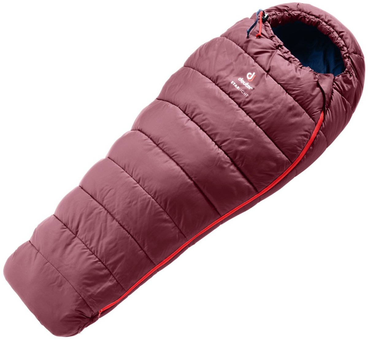 

Спальник Deuter Starlight maron-navy левый / Размер 160-190 см (3720119 5322 1)