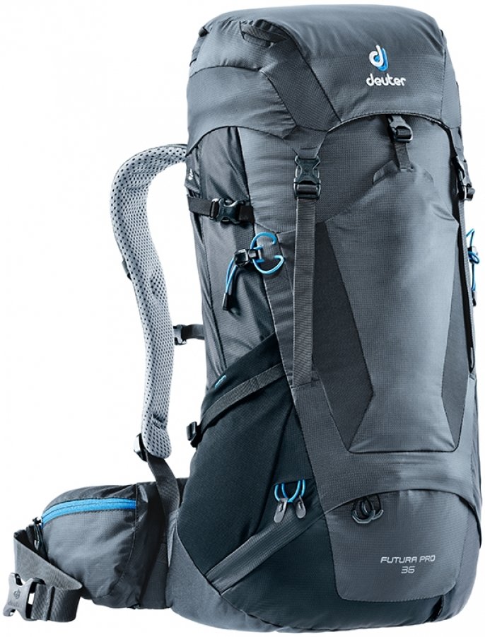 

Рюкзак Deuter Futura Pro 38 SL цвет 4701 graphite-black / Размер 38 (3401218 4701)