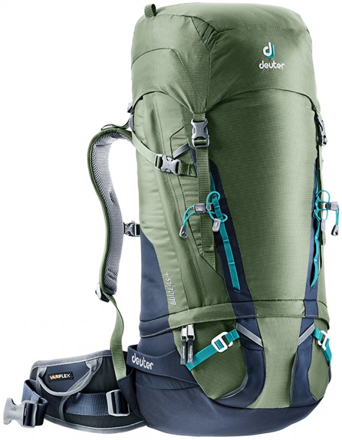 

Рюкзак Deuter Guide 45+ цвет 2325 khaki-navy / Размер 45 л (3361317 2325)