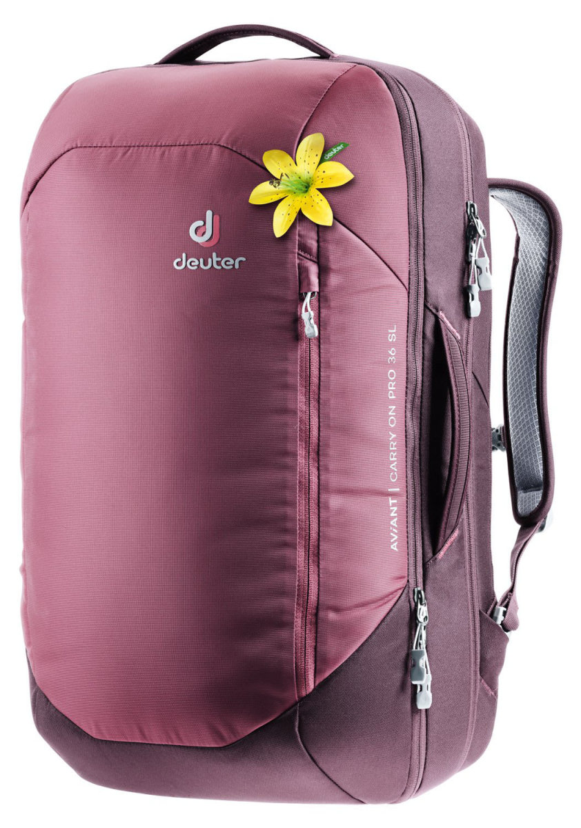 

Рюкзак Deuter Aviant Carry On Pro 36 SL maron-aubergine / Размер 36 л (3510320 5543)