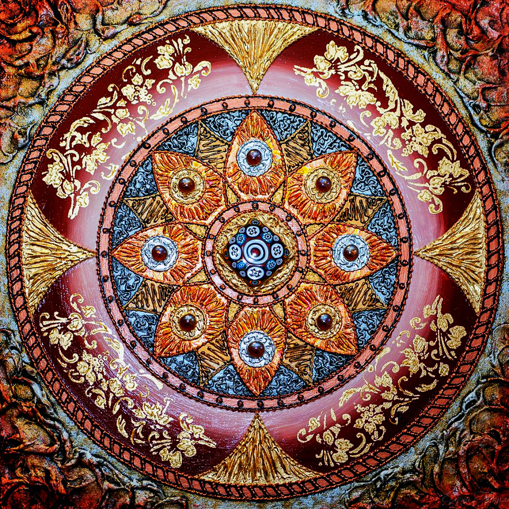 

Набор алмазной вышивки "Мандала - Лотос жизни"