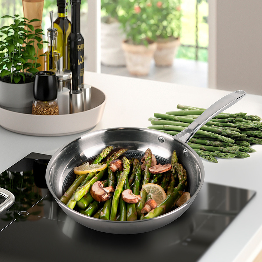 

Пательня традиційна (1224-30-MR) з кришкою Maestro Non-stick Coating 30 см