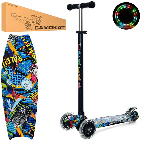 

Самокат iTrike Maxi JR 3-055-1-WP20 Разноцветный