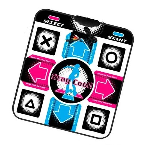 

Танцевальный коврик обучающий USB и TV 80х90см LED Dance Revolution