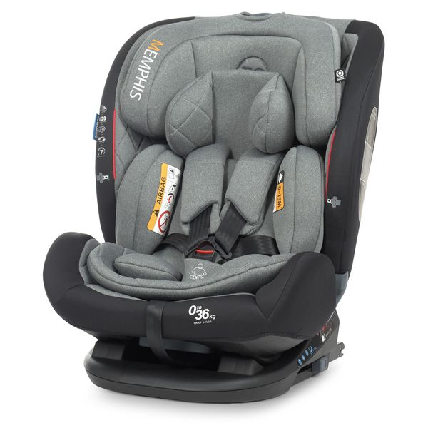 

Детское автокресло El Camino ME 1093 MEMPHIS Gray Black