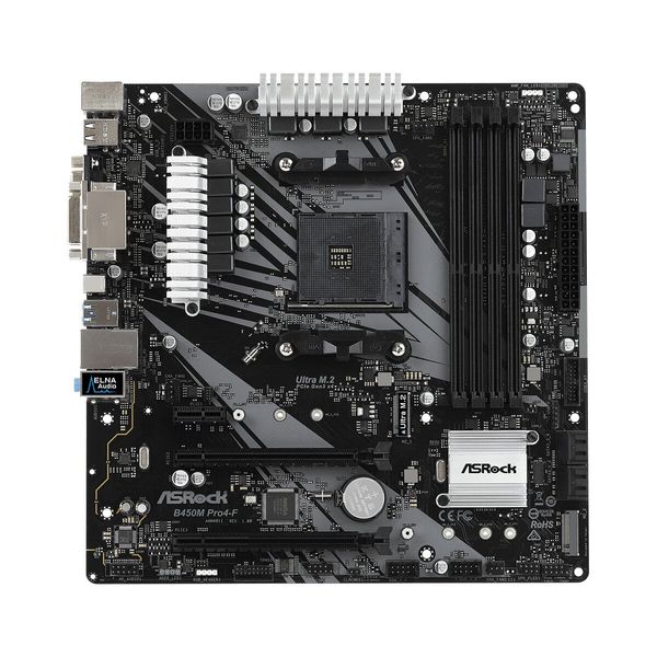 

ASRock B450M Pro4-F