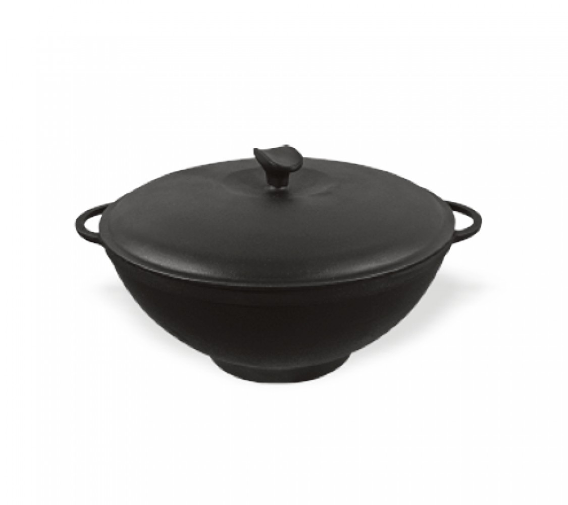 

Кастрюля WOK с литыми ручками и крышкой СИТОН 3,5л (Каст.wok.3,5л,Кр260)