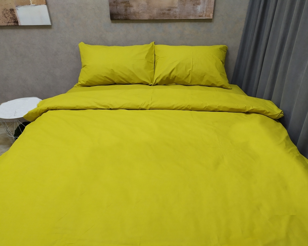 

Постельное белье LARA бязь d11192p Yellow полуторное Наволочки 50х70