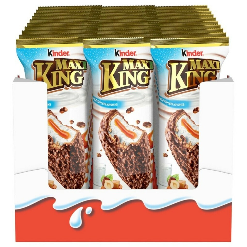 Упаковка Kinder Maxi King 30 шт * 35 г купить в Украине ROZETKA. Цены на Упаковка Kinder