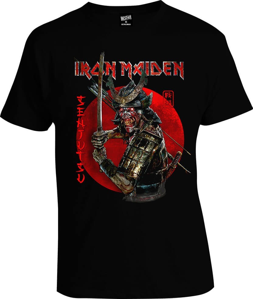 

Футболка Iron Maiden Senjutsu Black Best4U Черный XXL