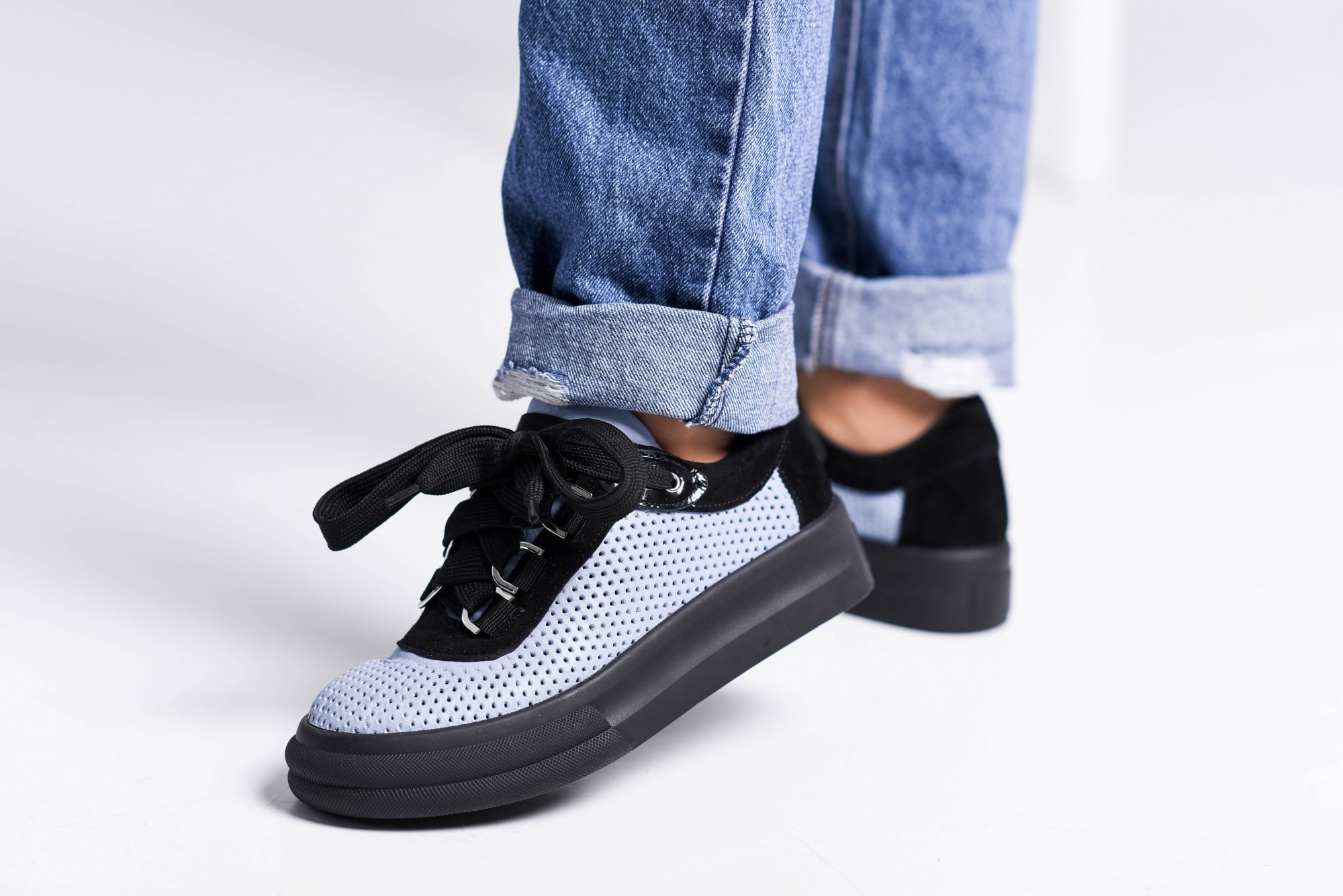 

Кеды Maya Shoes 2449 Голубые 37р