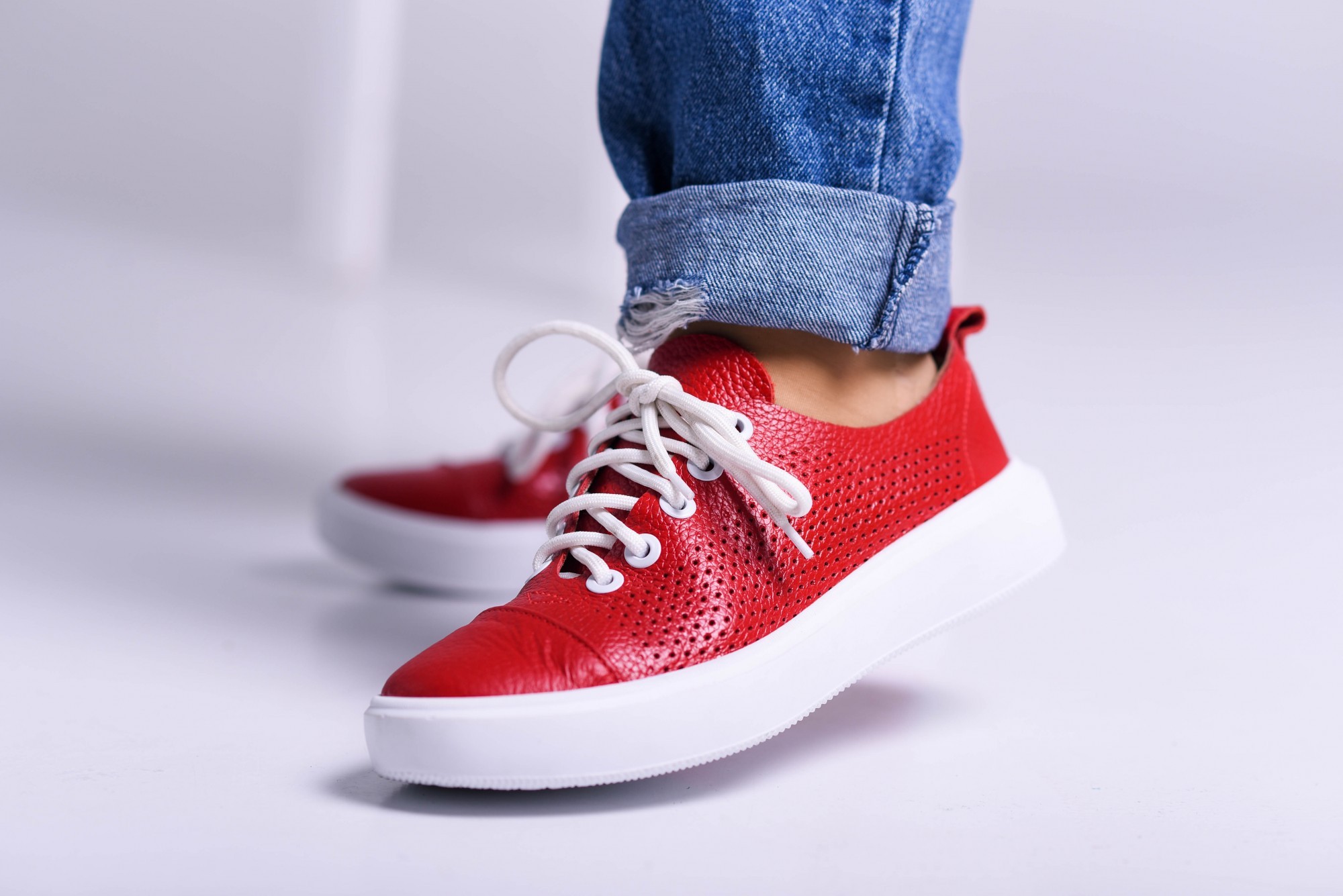 

Кеды Maya Shoes 2485 Красный 39р