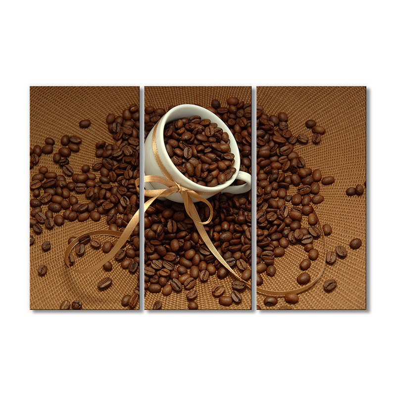 

Модульная картина Artel «Кофейные зерна арабики» 3 модуля 80x120 см