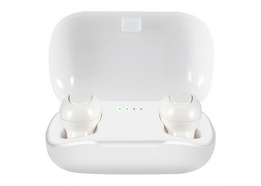 

Bluetooth стерео наушники беспроводные c боксом для зарядки Air L21 TWS Белые (L21)