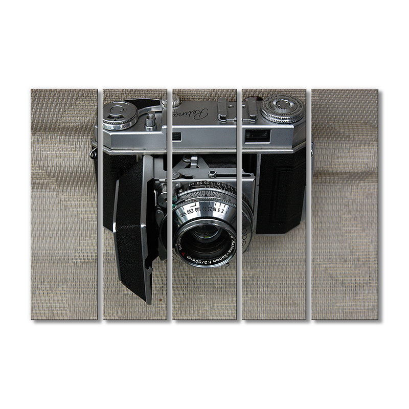 

Модульная картина Artel «Камера Canon» 5 модулей 80x120 см