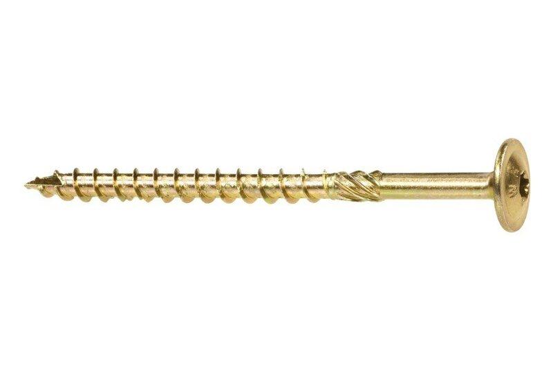 

Шуруп по дереву 6х50 с прессшайбой TORX 30 конструкционный ( упк 500 шт )