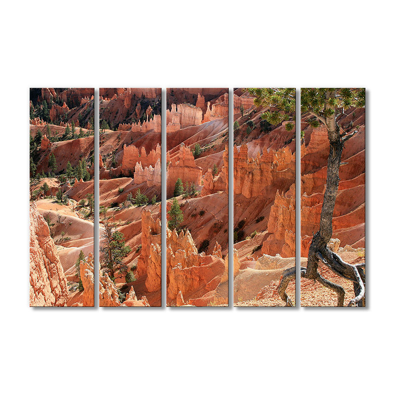 

Модульная картина Artel «Каменные трубы для органа Брайс-Каньон» 5 модулей 80x120 см