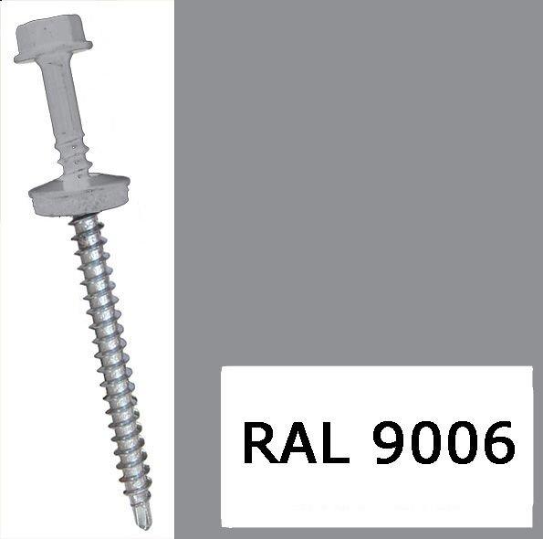 

Саморезы кровельные по металлу ETANCO (GUNNEBO) 4.8х19 RAL 9006 упк 250 шт
