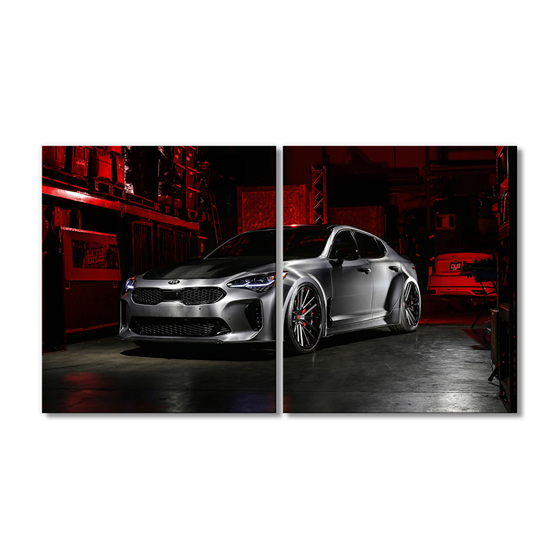 

Модульная картина Artel «КИА Стингер GT» 2 модуля 70x105 см