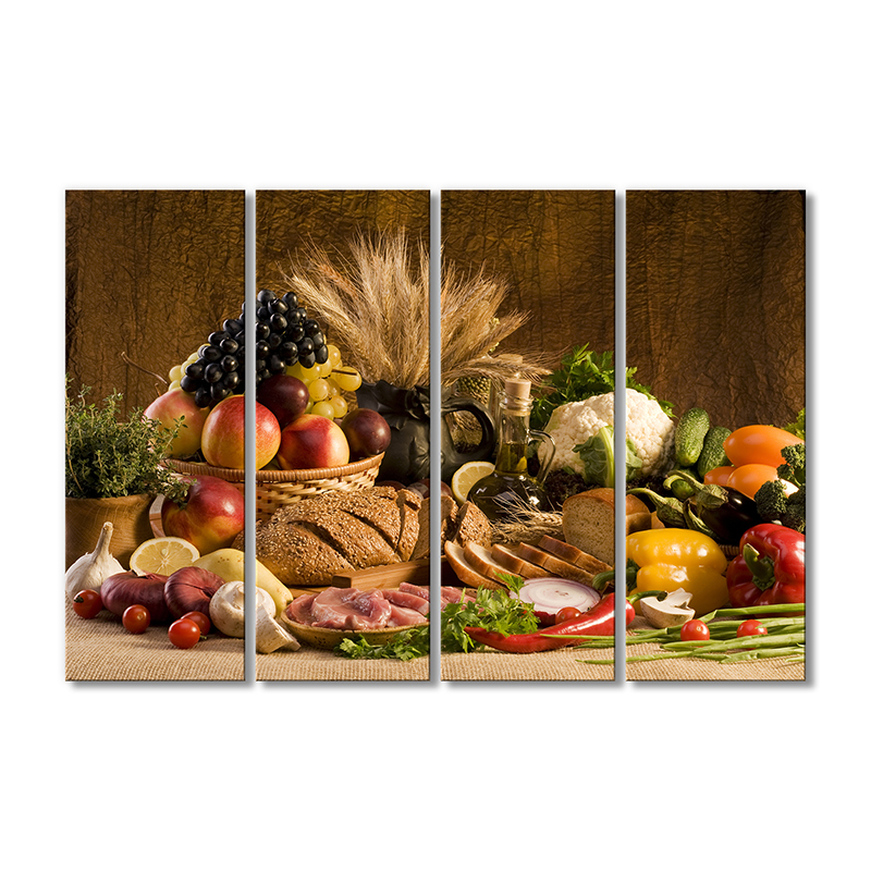 

Модульная картина Artel «Кухня Петровско-Екатерининской эпохи» 4 модуля 90x135 см