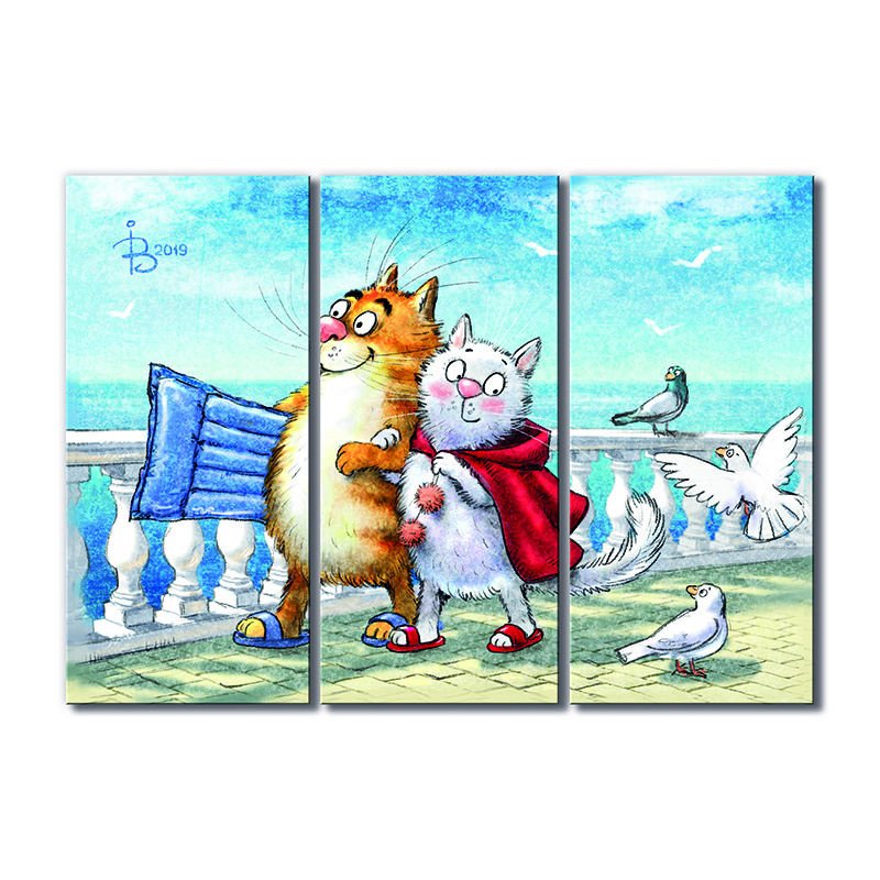 

Модульная картина Artel «Курорт» 3 модуля 80x120 см