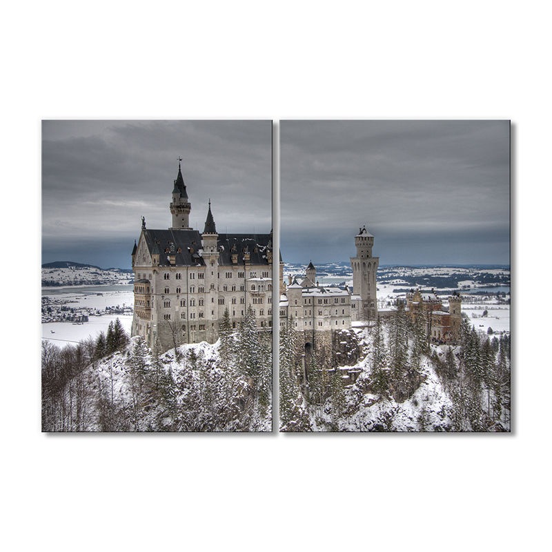 

Модульная картина Artel «Зимний замок Нойшванштайн» 2 модуля 70x105 см