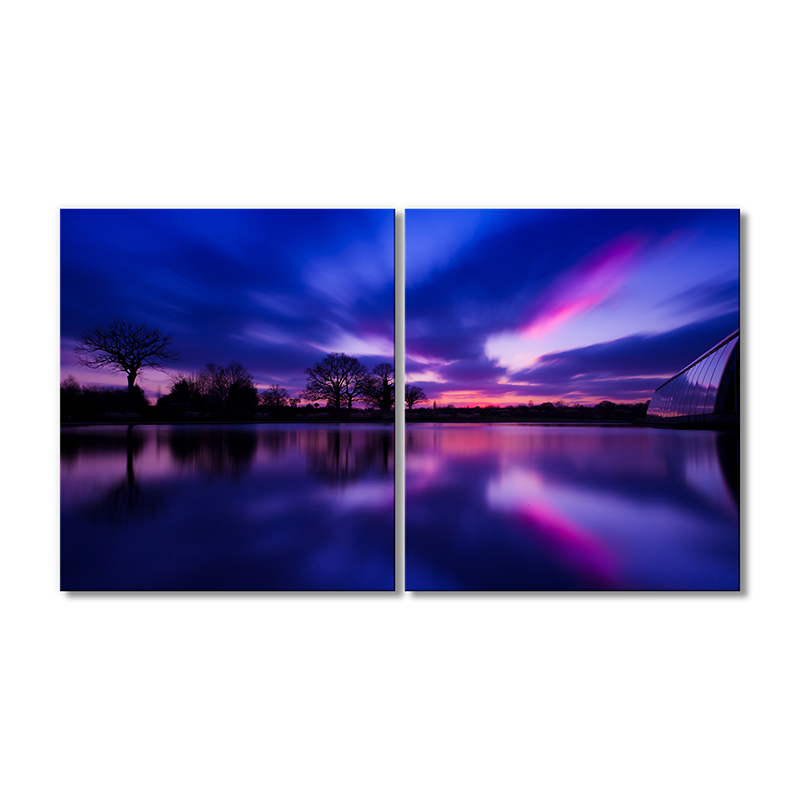 

Модульная картина Artel «Закат водная гладь» 2 модуля 80x120 см