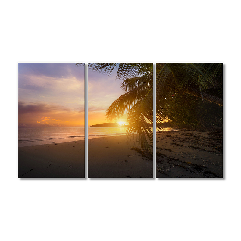 

Модульная картина Artel «Закатный пляж на горизонте» 3 модуля 90x135 см