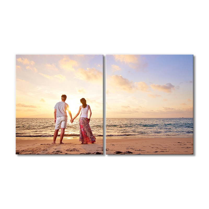 

Модульная картина Artel «Закат пара на пляже» 2 модуля 80x120 см