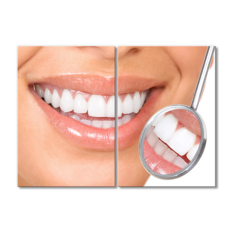 

Модульная картина Artel «Женские зубы» 2 модуля 80x120 см