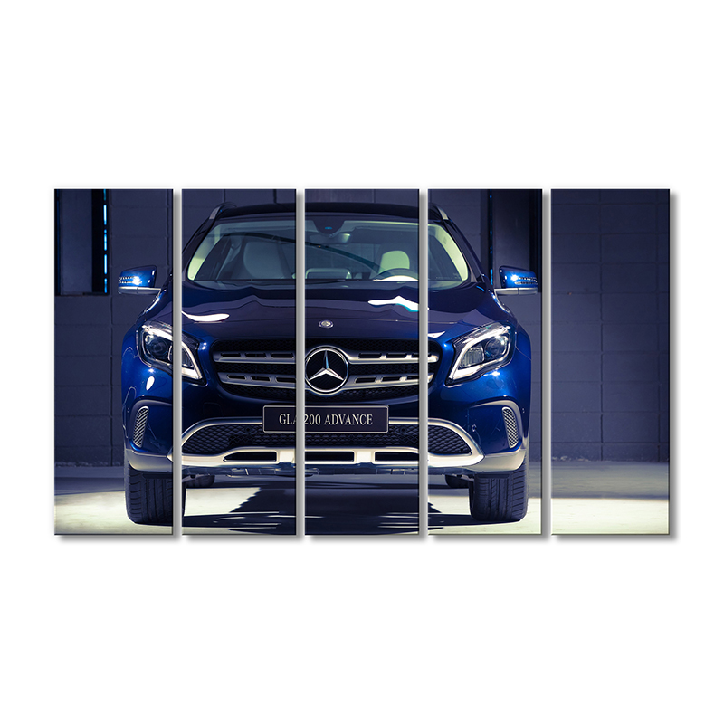 

Модульная картина Artel «Мерседес Бенц CLA-Класс авто» 5 модулей 90x135 см