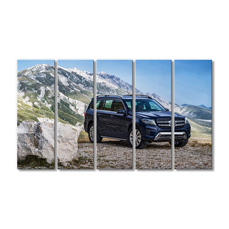 

Модульная картина Artel «Мерседес Бенц GLS X166 авто» 5 модулей 120x180 см