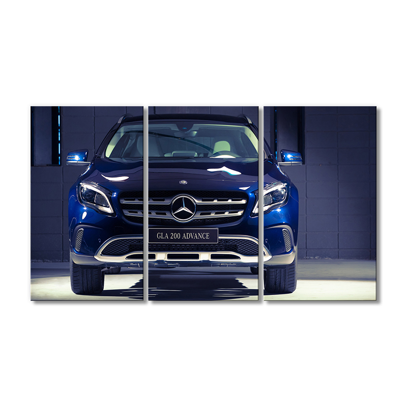 

Модульная картина Artel «Мерседес Бенц CLA-Класс авто» 3 модуля 80x120 см