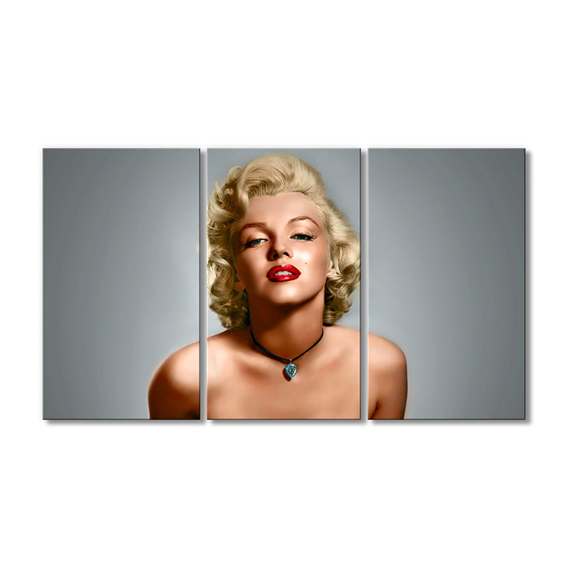 

Модульная картина Artel «Мерлин Монро» 3 модуля 90x135 см