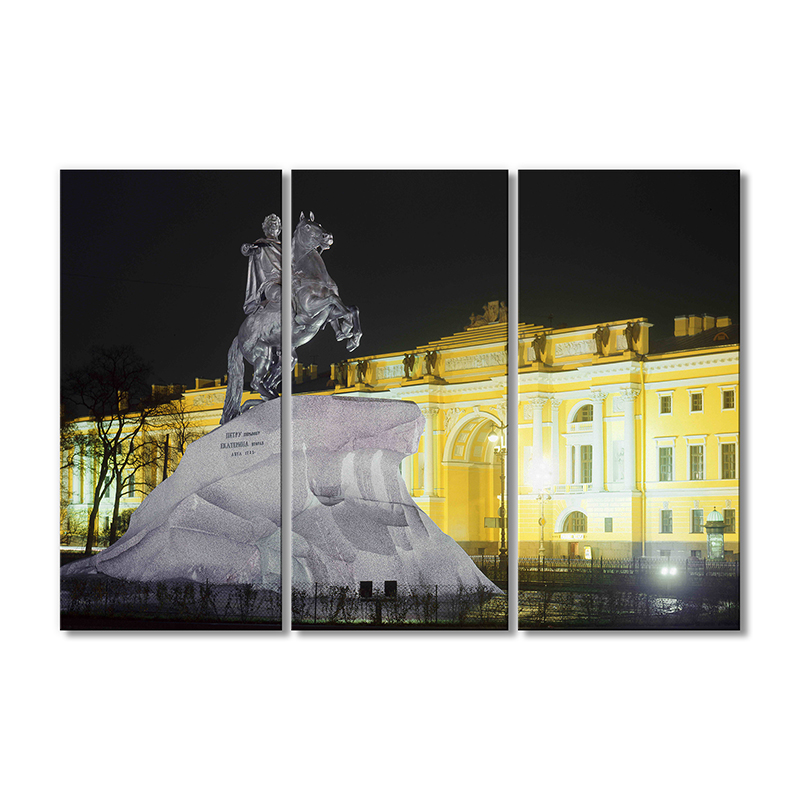 

Модульная картина Artel «Медный всадник» 3 модуля 80x120 см