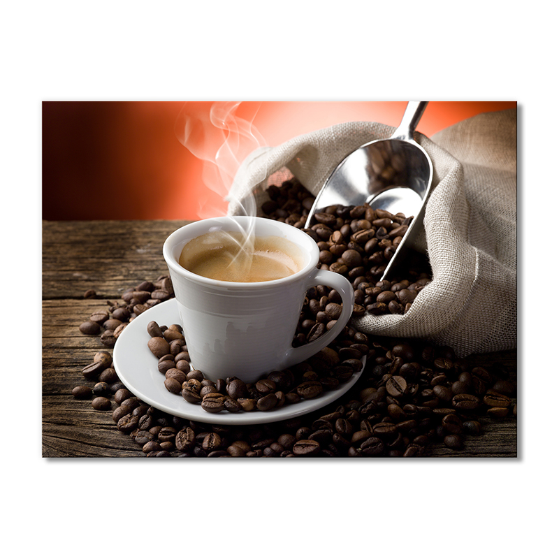 

Модульная картина Artel «Мешок зерен и чашка с горячим кофе» 1 модуль 80x120 см