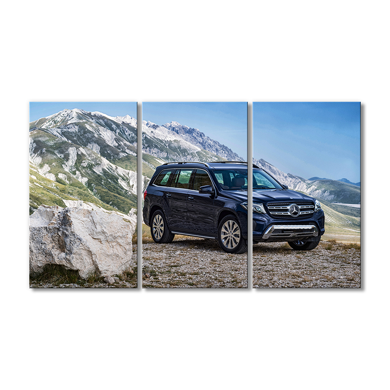 

Модульная картина Artel «Мерседес Бенц GLS X166 авто» 3 модуля 70x105 см