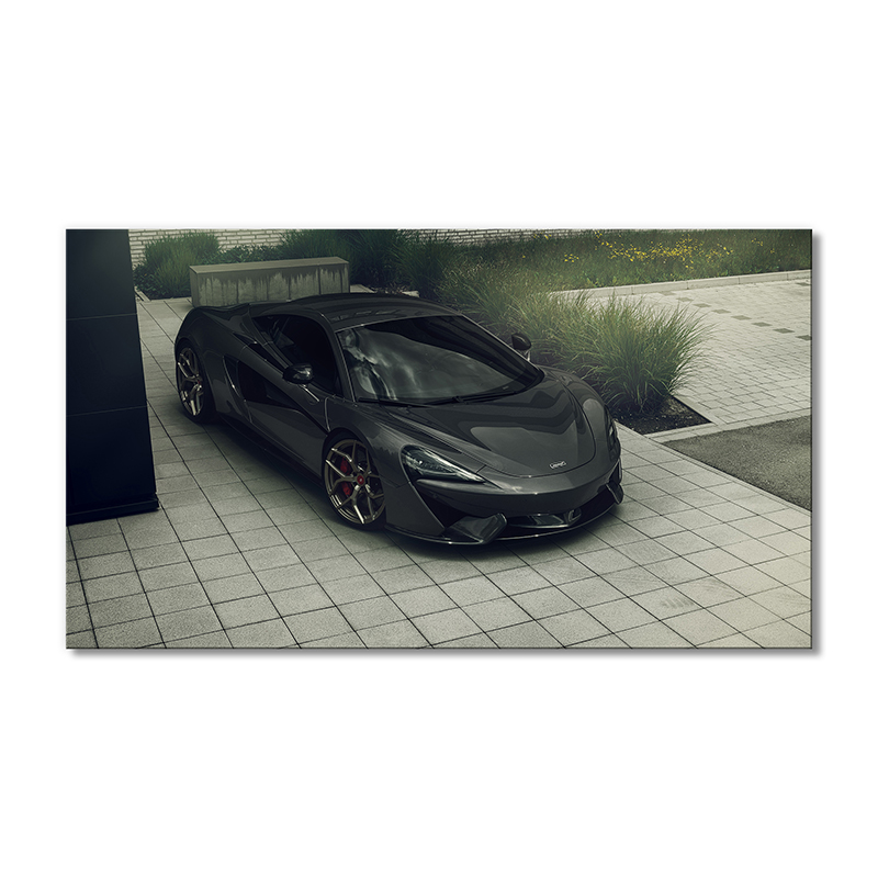 

Модульная картина Artel «Макларен 570s 0 60 серая машина» 1 модуль 50x75 см