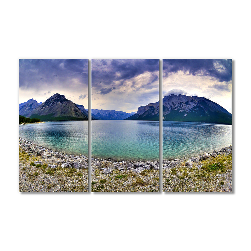 

Модульная картина Artel «Озеро Минневанка в Канаде» 3 модуля 50x75 см